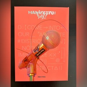 Enhypen Manifesto Day 1 Kpop Album D Version